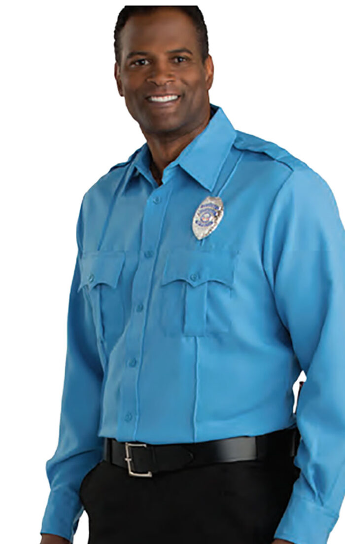 Long Sleeve, 100% Polyester Security Shirt – 09