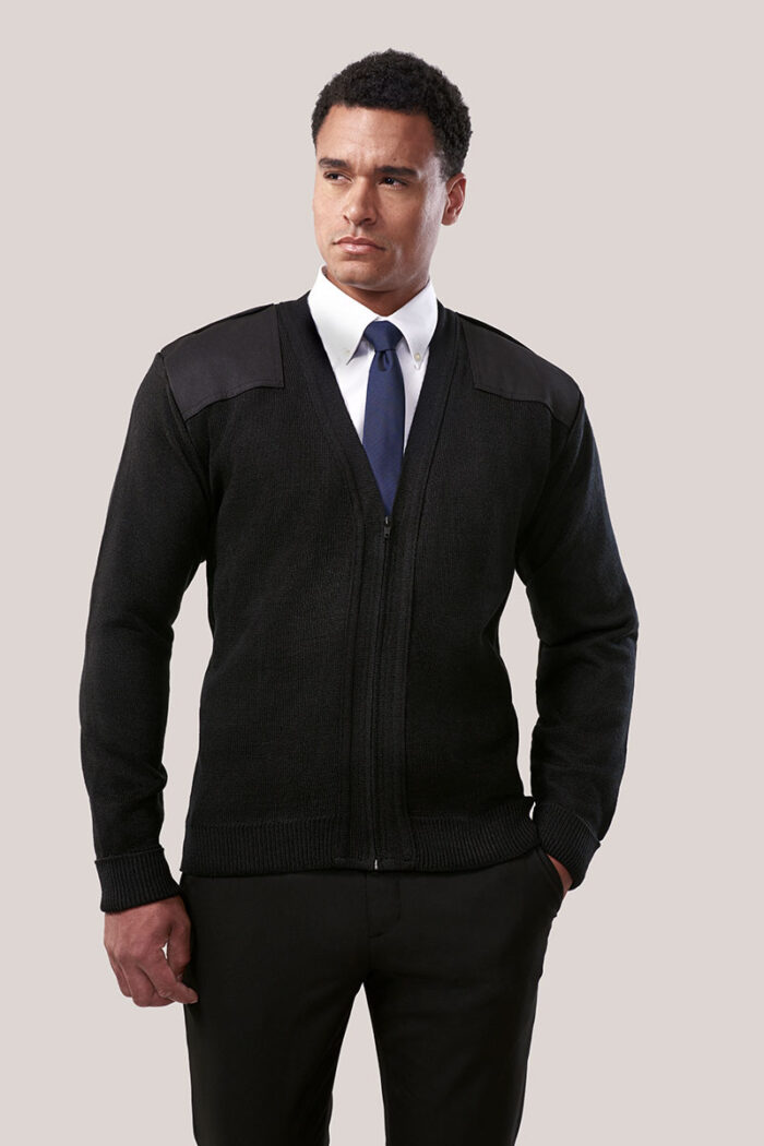V-Neck Zip Front “Commando” - 5088