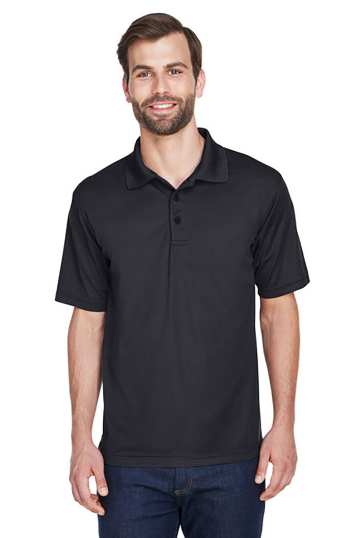UltraClub Men's Cool & Dry Mesh Piqué Polo 8210 – Short sleeve - Image 7