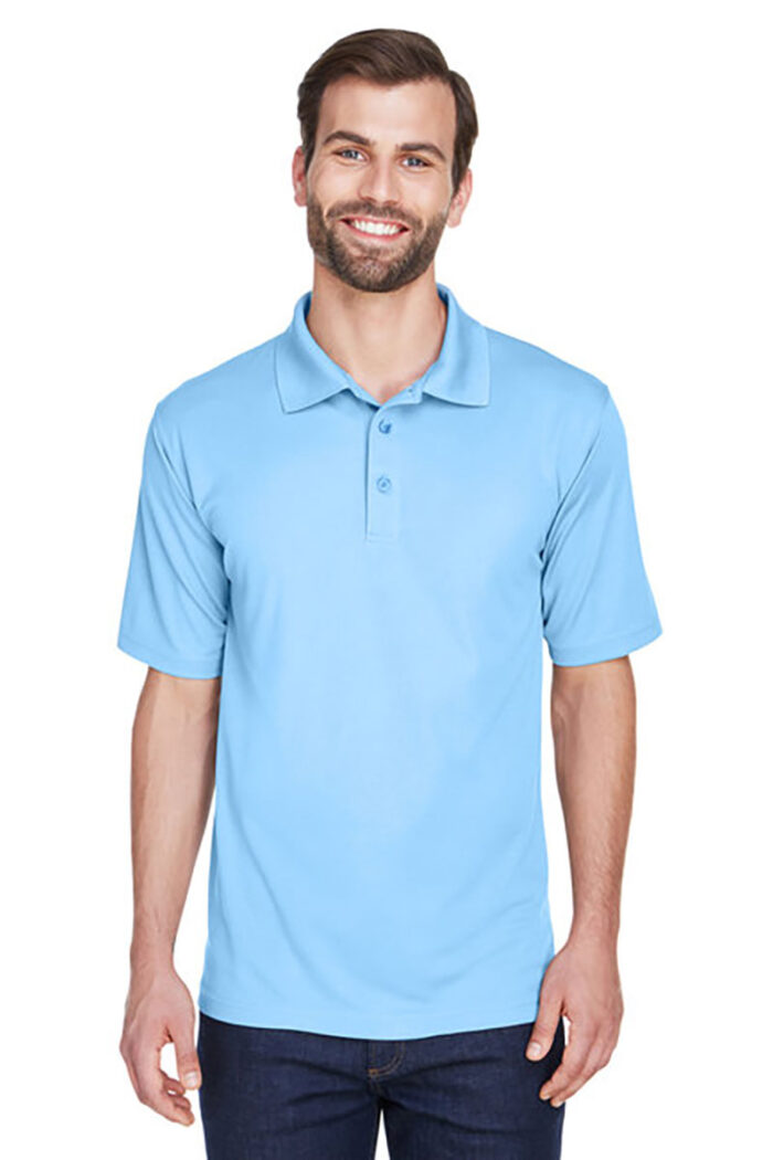 UltraClub Men's Cool & Dry Mesh Piqué Polo 8210 – Short sleeve - Image 6