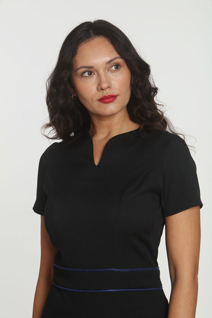 Black w/ Blue Trim Waistband - Image 6
