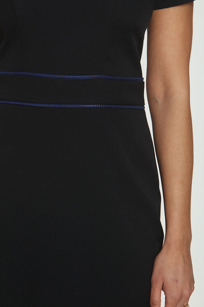 Black w/ Blue Trim Waistband - Image 5