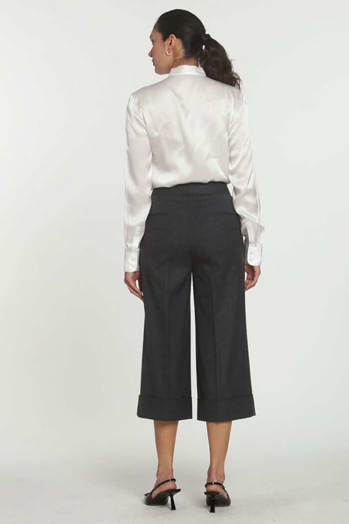 White Satin Blouse Koolats - Image 2
