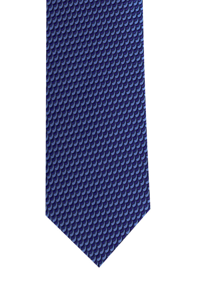 Necktie Polyester Woven - Tonal Waves - Image 4