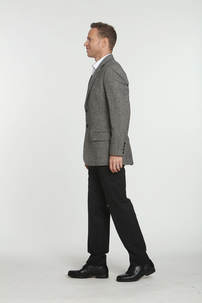 BW Houndstooth Attached Vest - Image 5