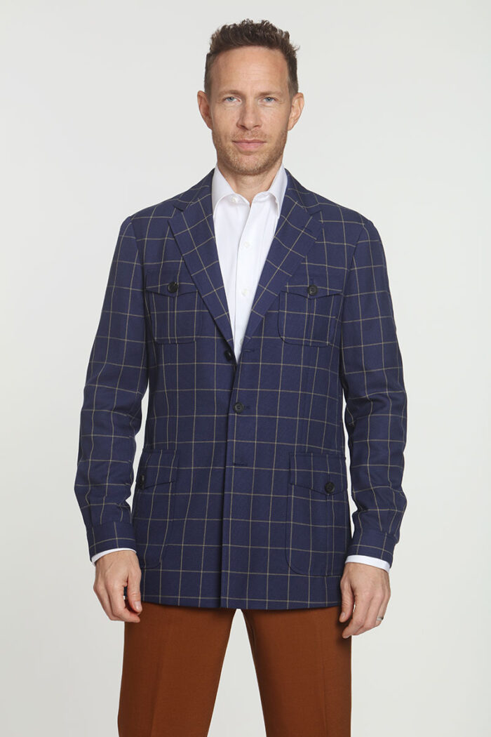 Box Plaid Jacket - Image 2