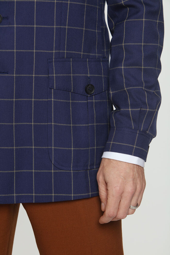Box Plaid Jacket - Image 4