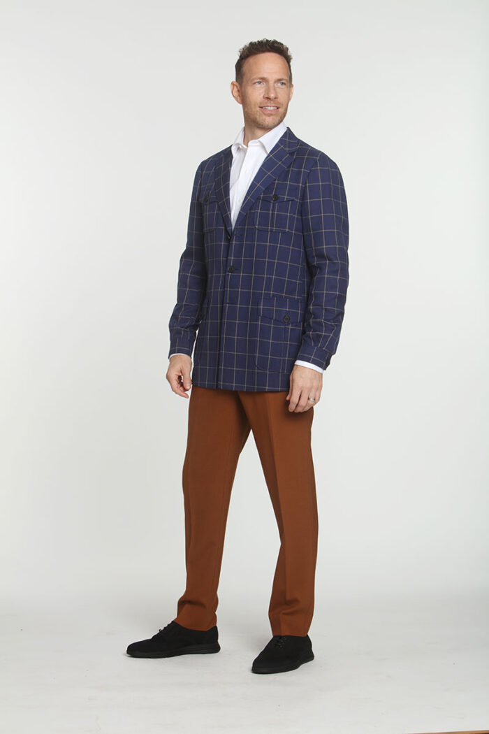 Box Plaid Jacket - Image 5