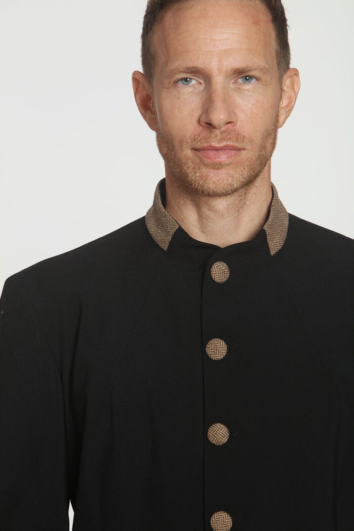 Manderin with Herringbone Buttons - Image 2