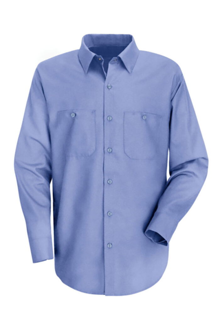 Industrial Solid Work Shirt - Long sleeve - SP14 - Image 5