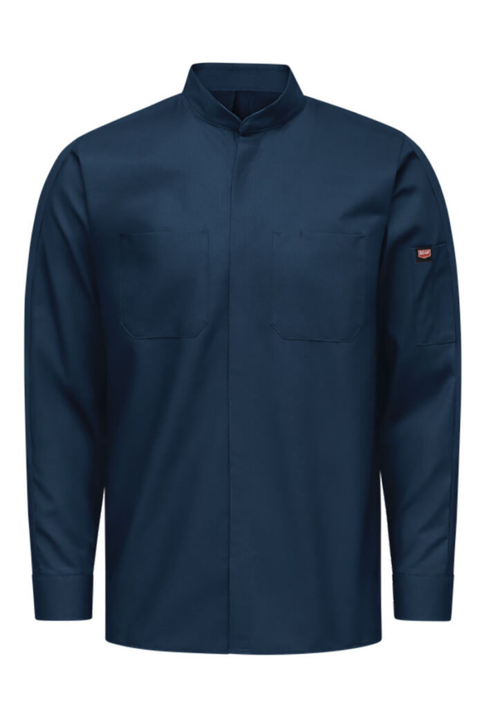 Mens Long Sleeve Pro+ Work Shirt With Oilblok + MIMIX™ - SX36 - Image 2