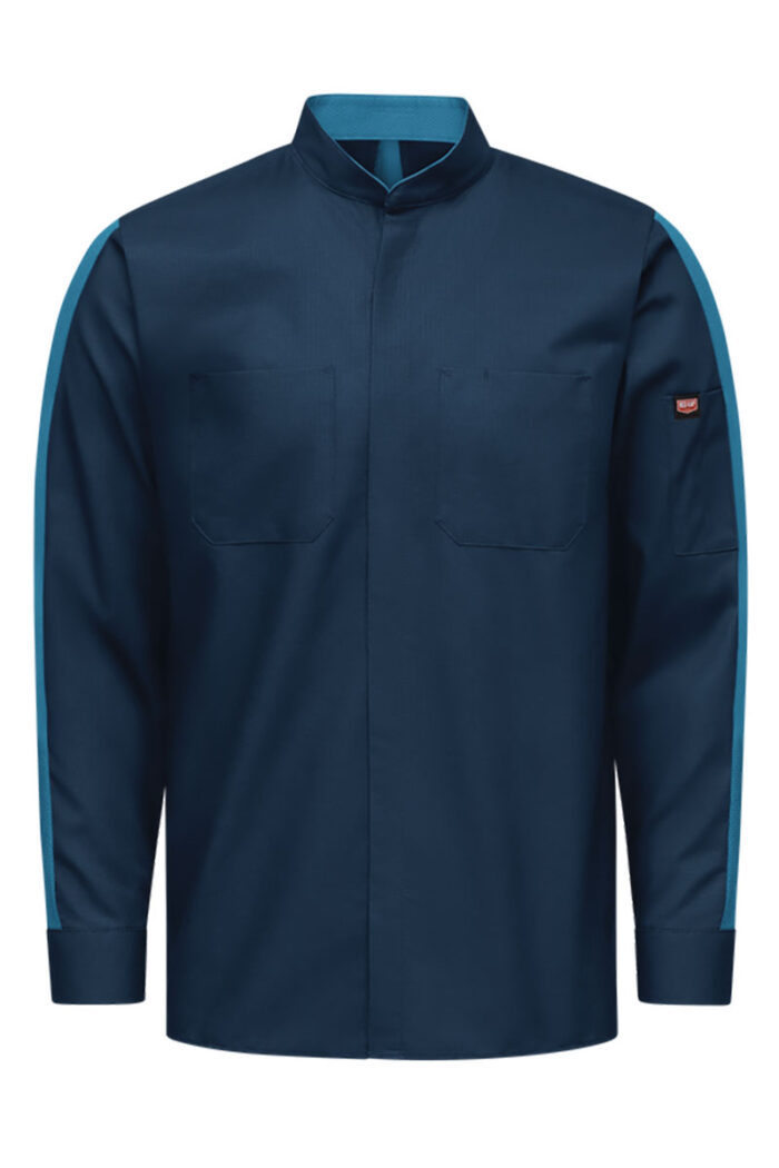 Mens Long Sleeve Pro+ Work Shirt With Oilblok + MIMIX™ - SX36 - Image 3