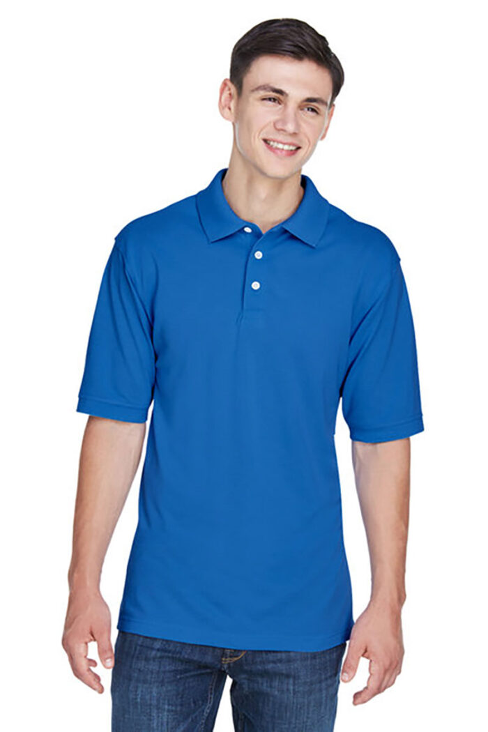 Harriton Men's Easy Blend™ Polo M265 – Short sleeve - Image 5